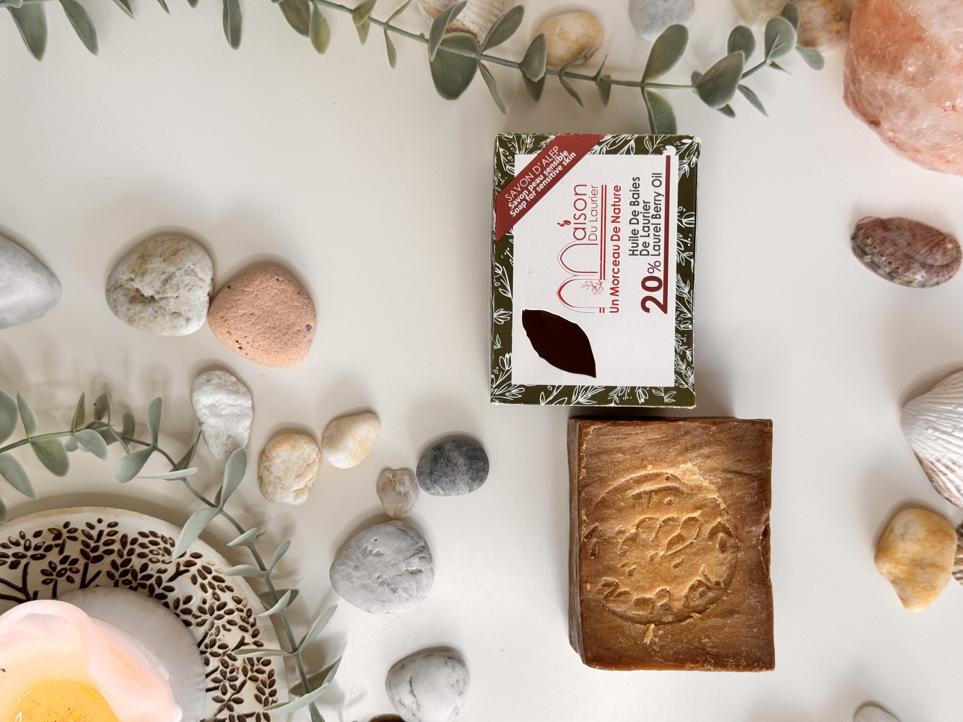 🫧 Jabón de Alepo 20% de laurel