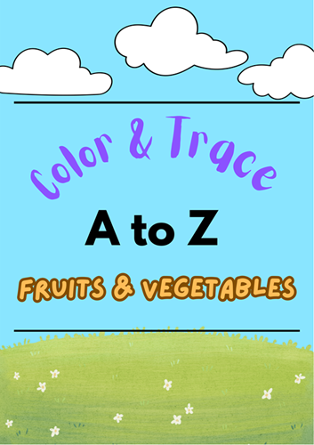 Color & Trace A to Z
