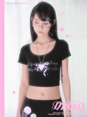 DIAMOND ANGEL LACE T-SHIRT