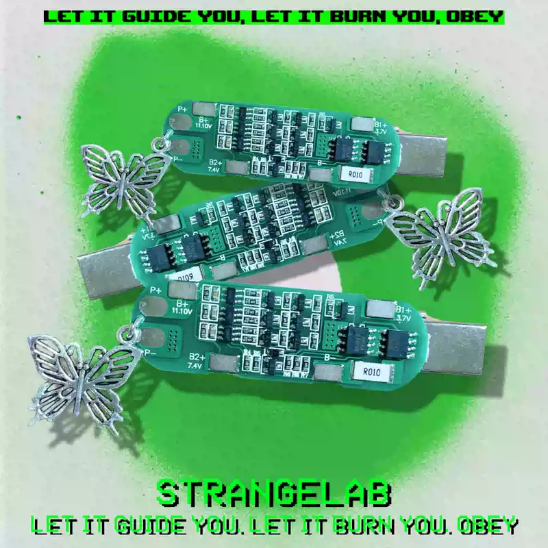 CYBERPUNK CIRCIUT BOARD CLIP SET