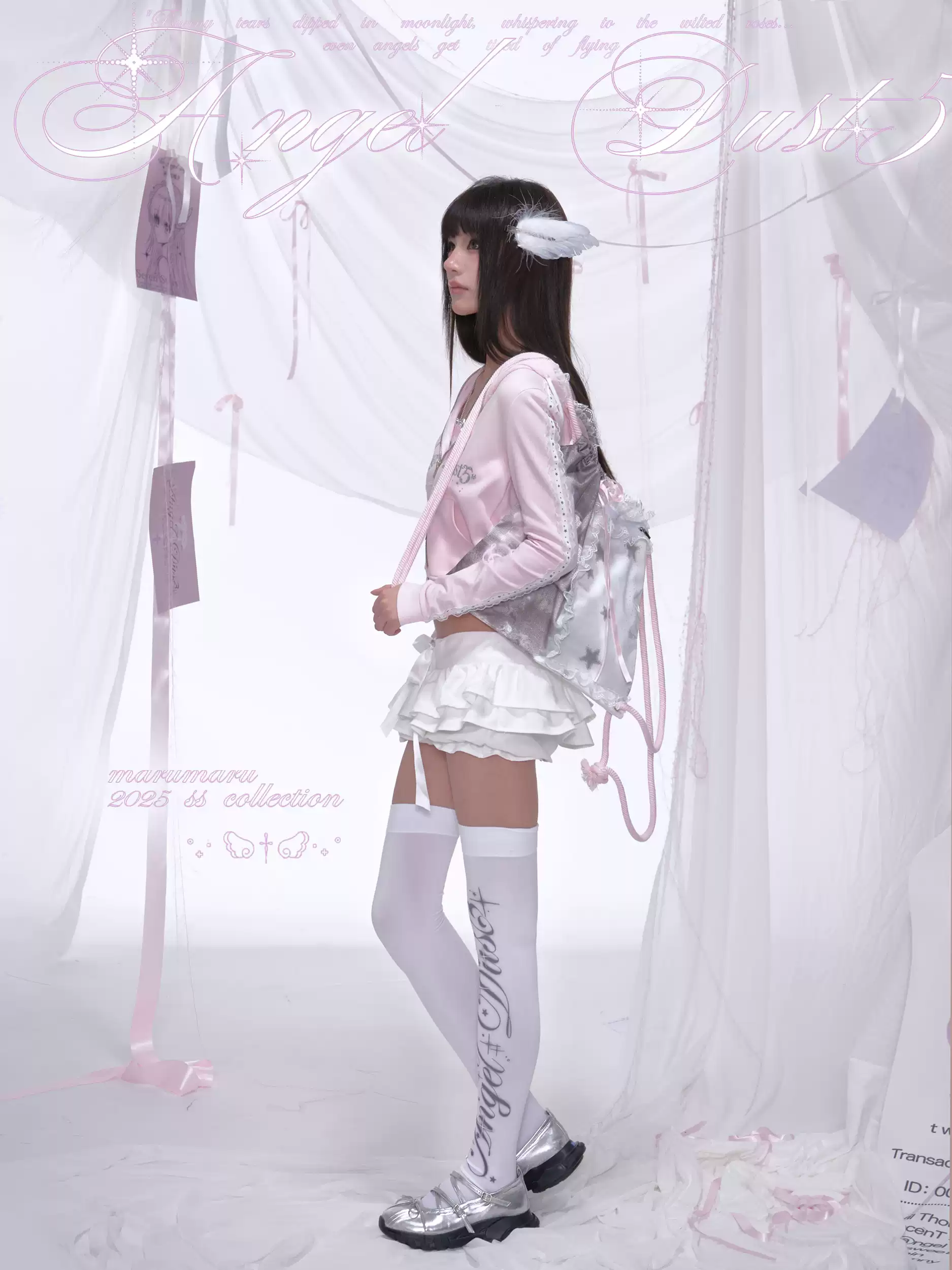 ANGEL DUST WHITE THIGH HIGHS