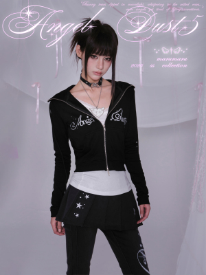 ANGEL DUST CROPPED HOODIE