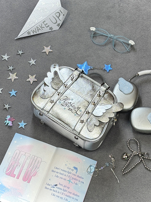 SILVER WING DOUBLE SIDED DISPLAY BAG
