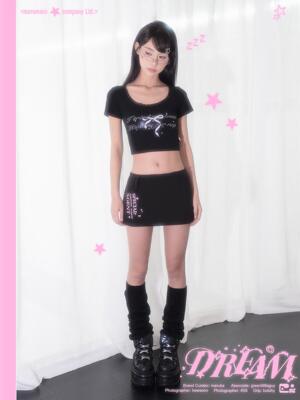 DIAMOND ANGEL LACE T-SHIRT
