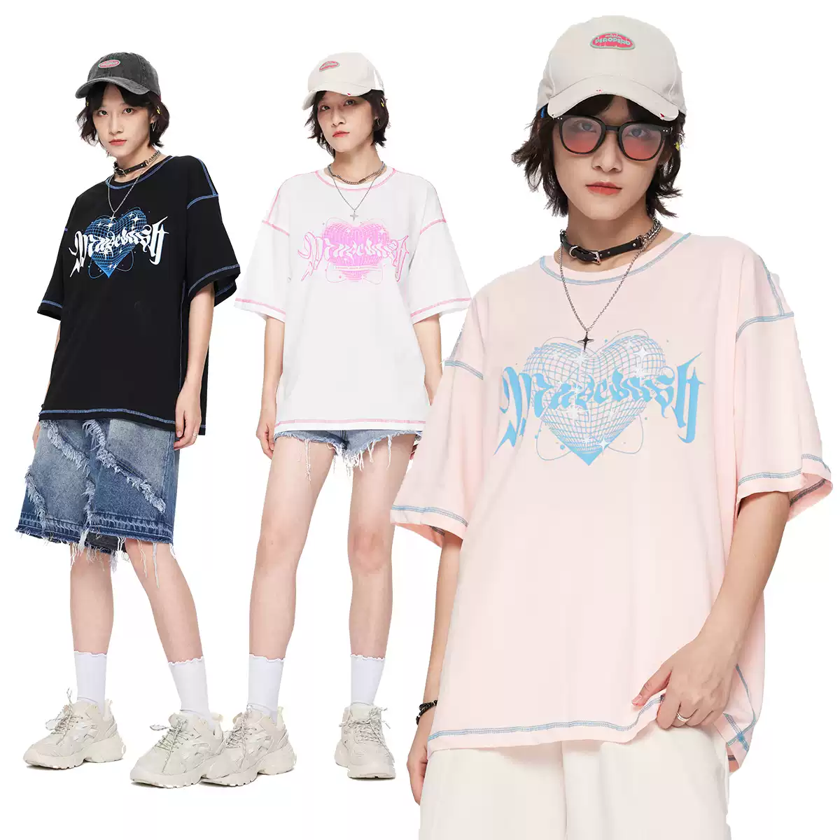 MUSEDASH HEARTSPAN T-SHIRT