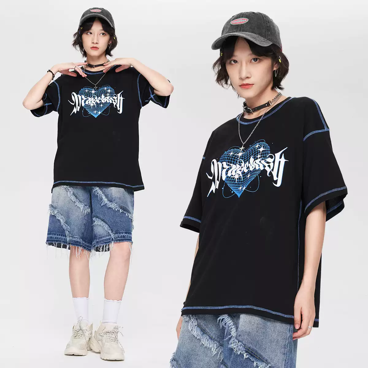 MUSEDASH HEARTSPAN T-SHIRT