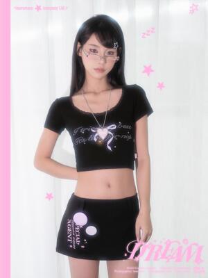 DIAMOND ANGEL LACE T-SHIRT