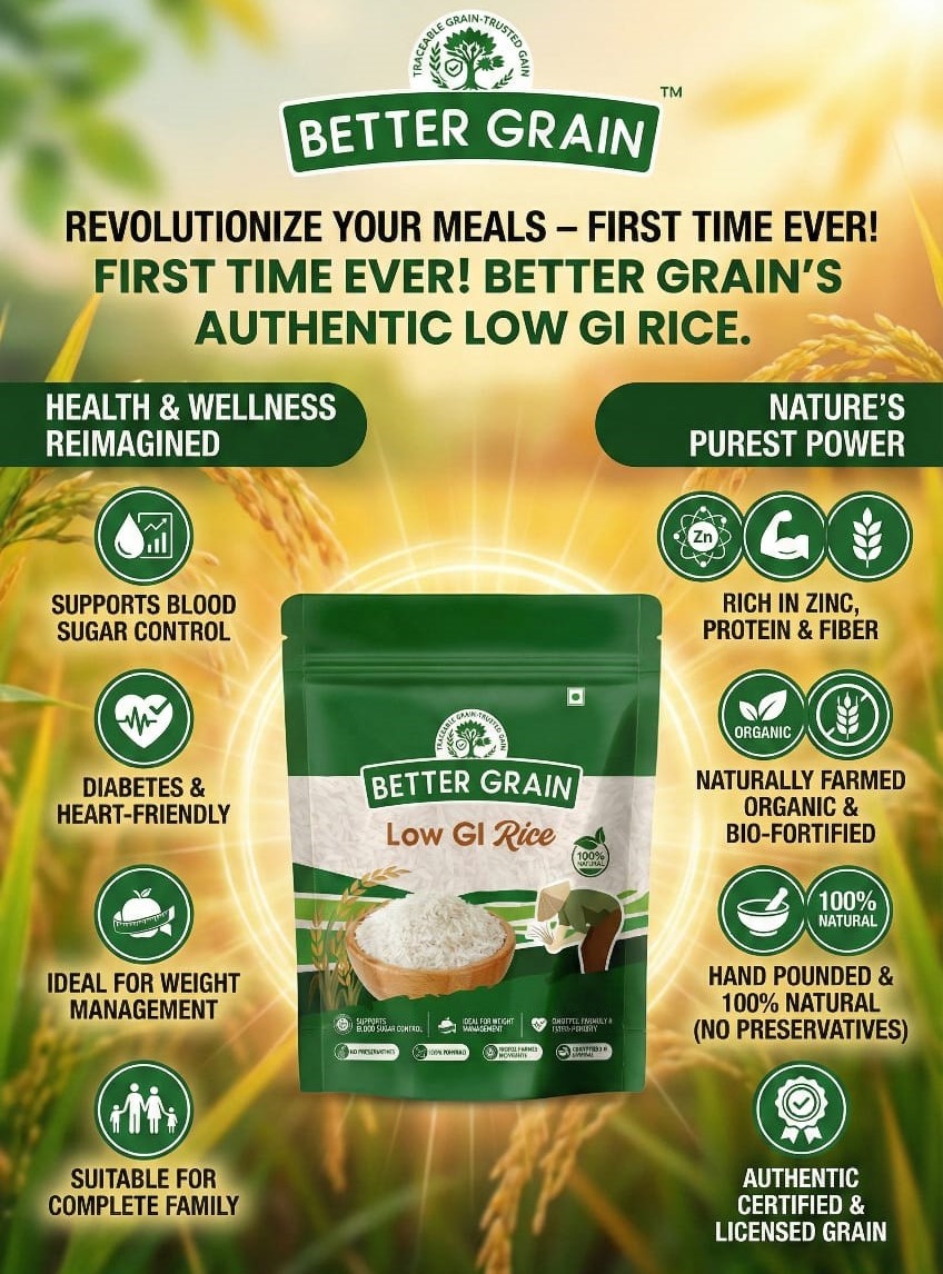 Better Grain Low GI Rice 25Kg