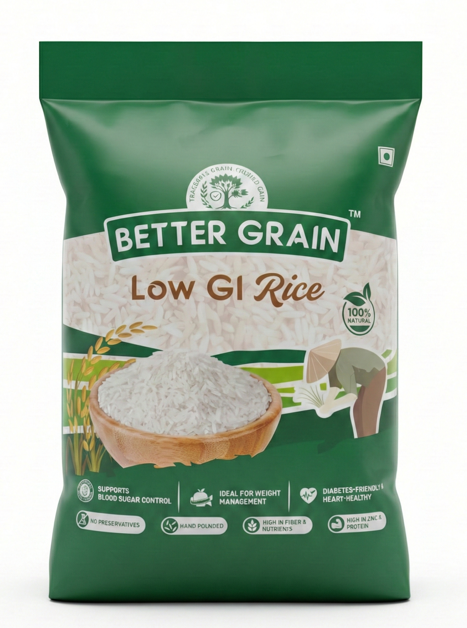 Better Grain Low GI Rice - 5Kg