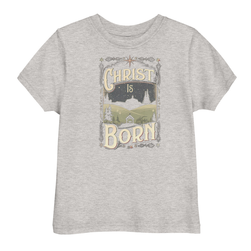 Christ is born- Tricouri cu mesaj de craciun, pentru copii mici