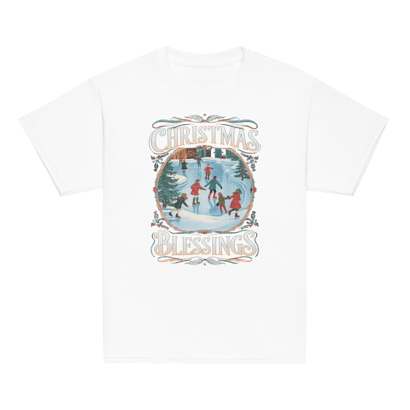 Christmas blessings- Tricou cu mesaj de craciun, pentru copii mari