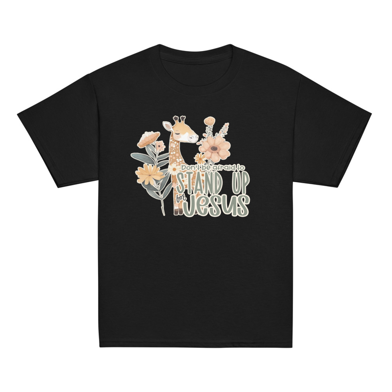 Stand up for Jesus- Tricou cu mesaj crestin, pentru copii mari