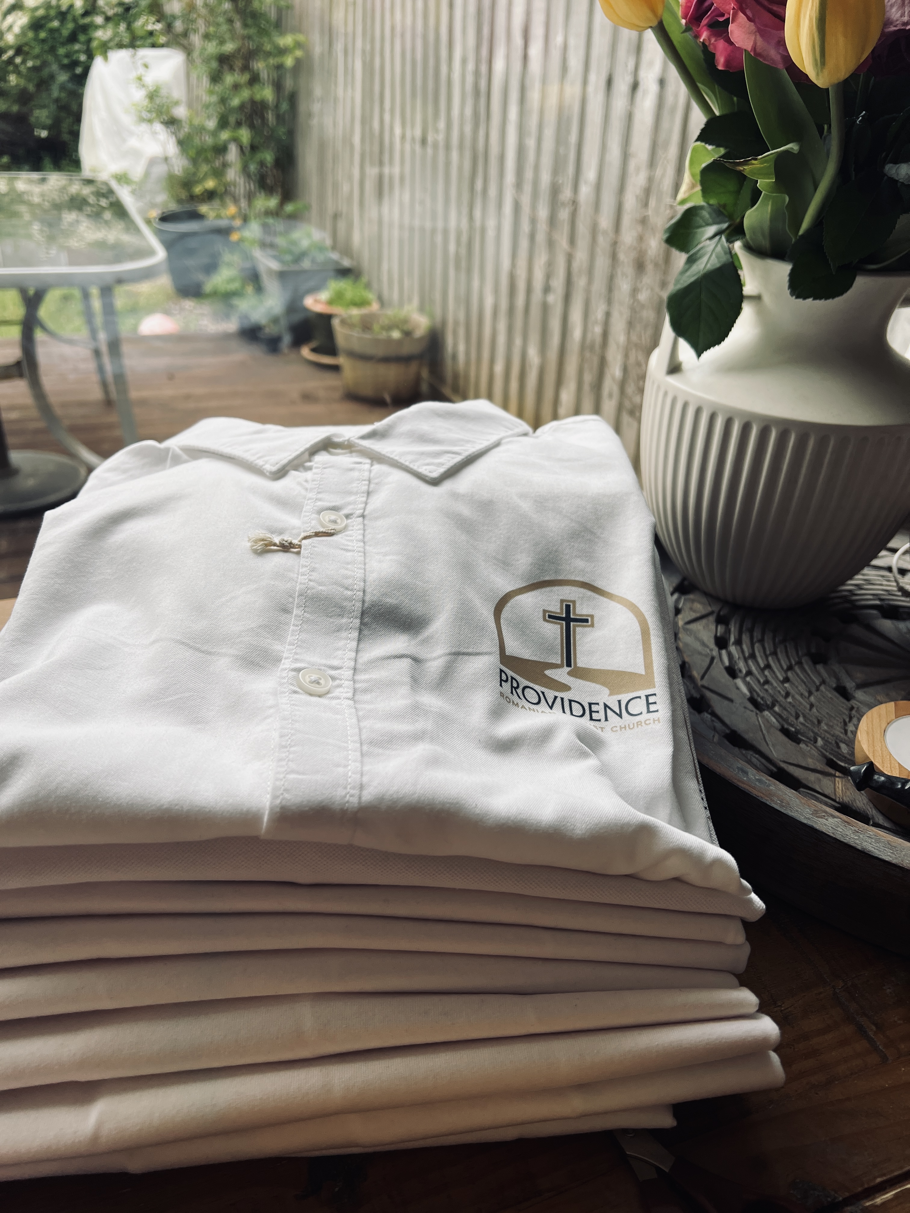 Tricou personalizat cu logo si mesaj: Ioan 3:16