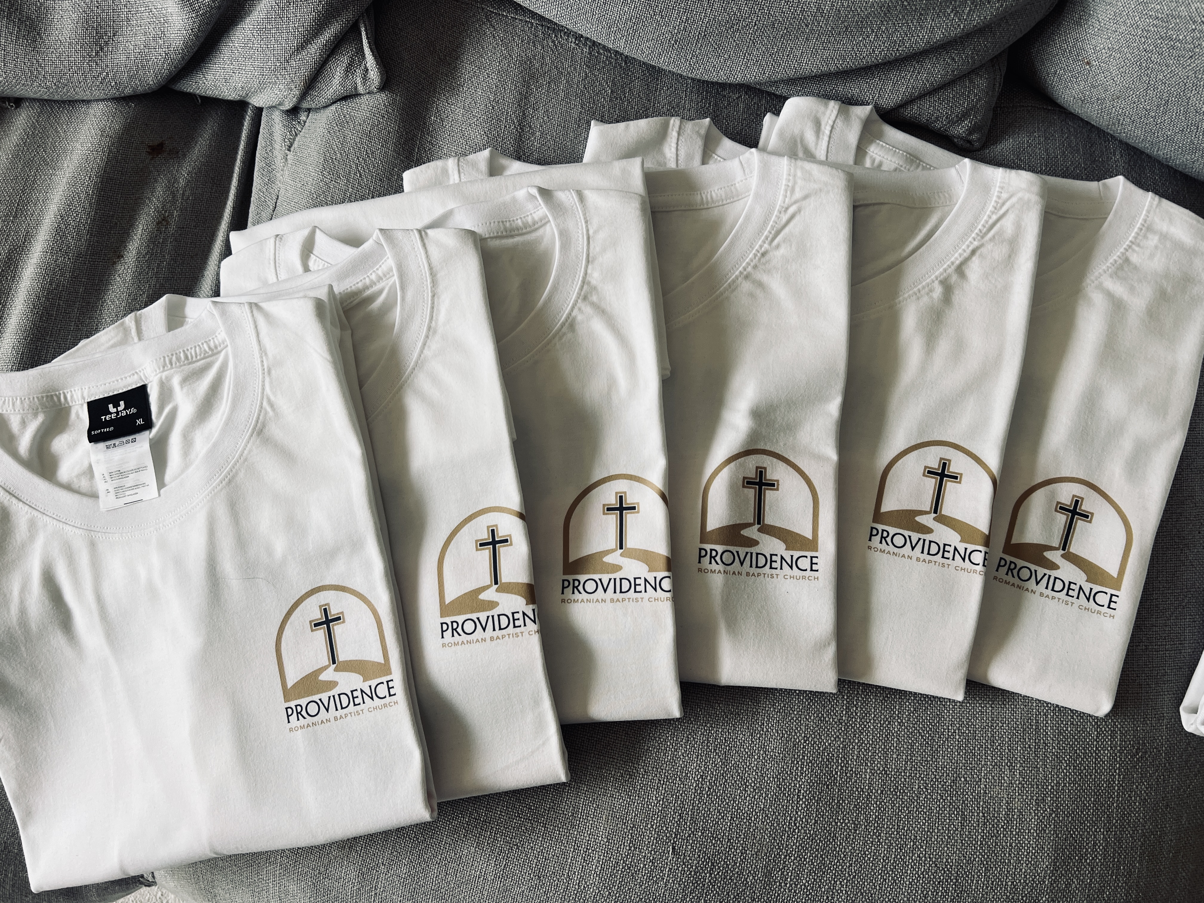 Tricou personalizat cu logo si mesaj: Ioan 3:16