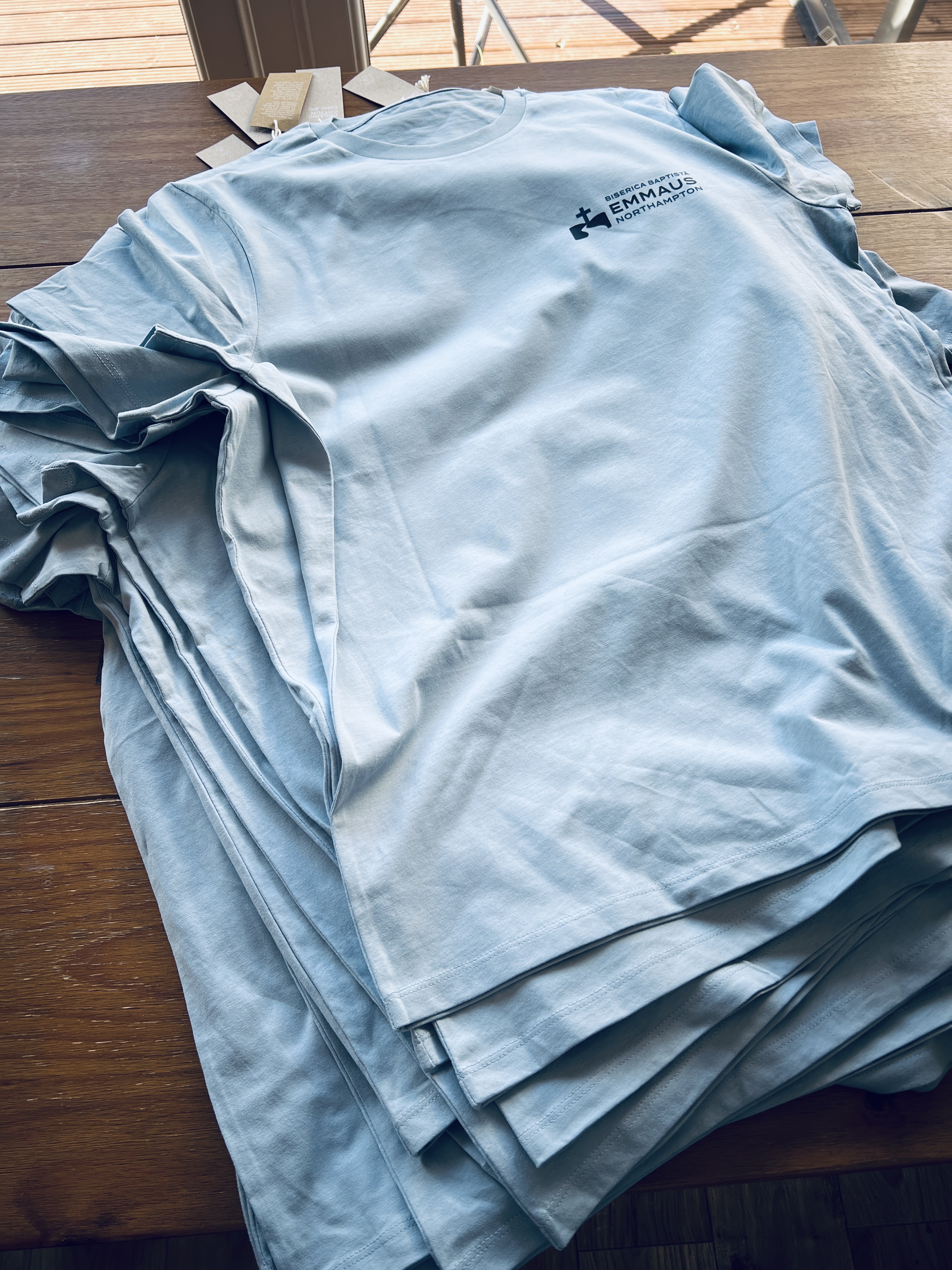 Tricou personalizat cu logo si mesaj: Pot totul în Hristos