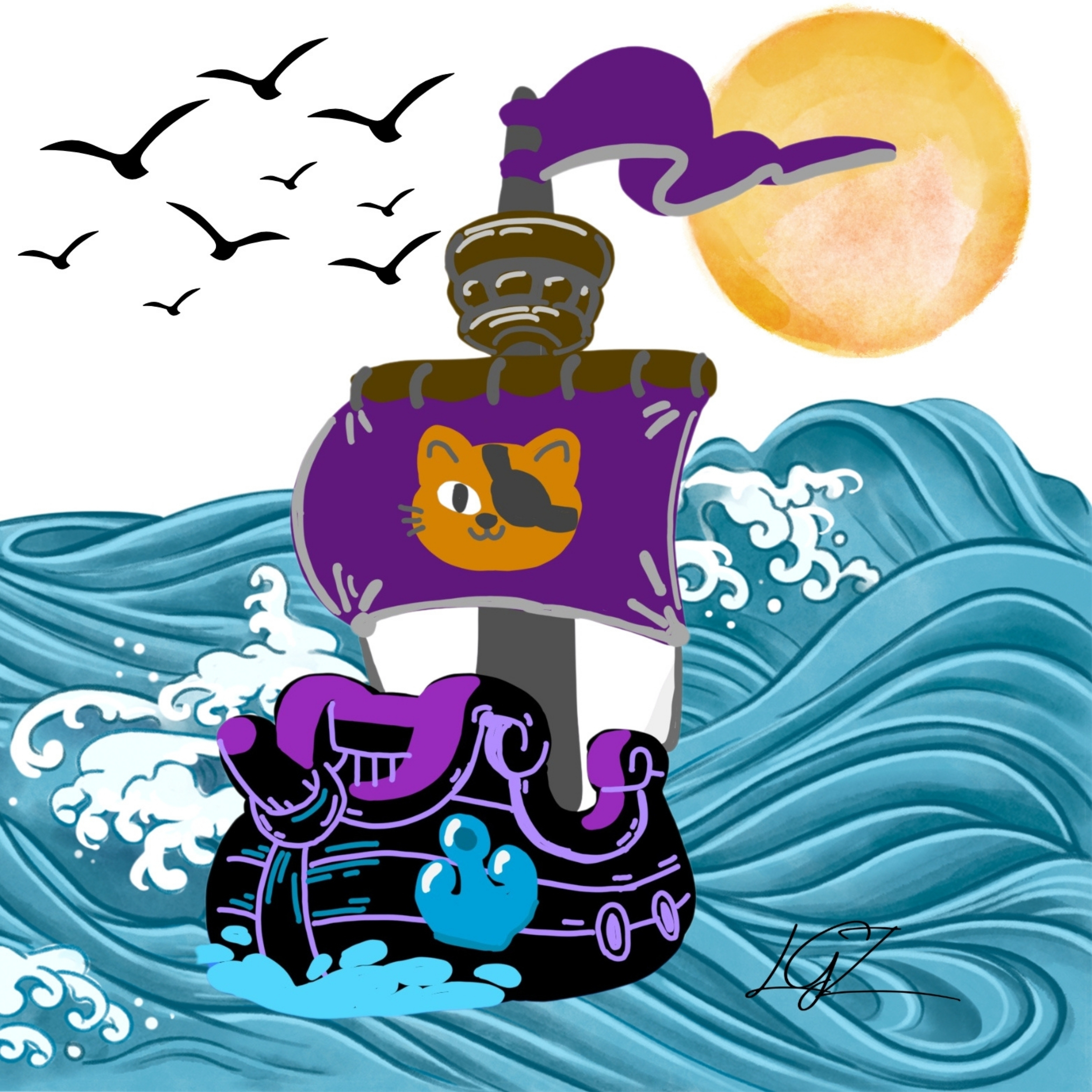 Captain Whiskerwave’s Voyage