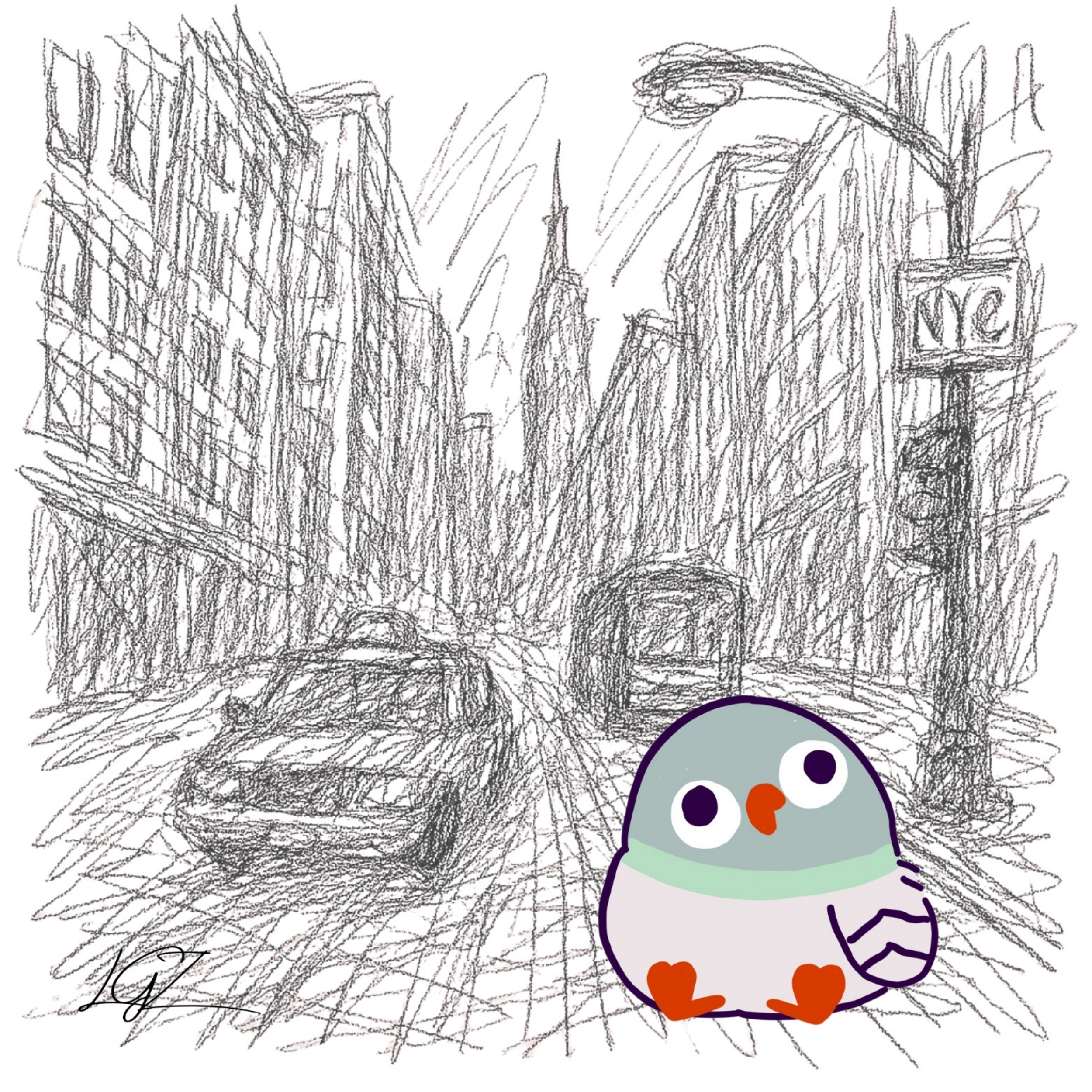 Feathered Tourist