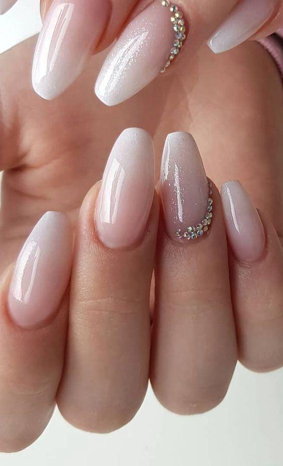 Elegant Ombre Nail Extensions