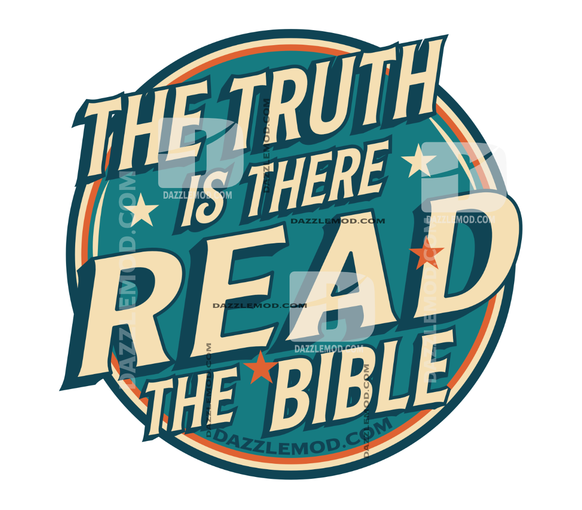 Read the Bible Motivational Sticker