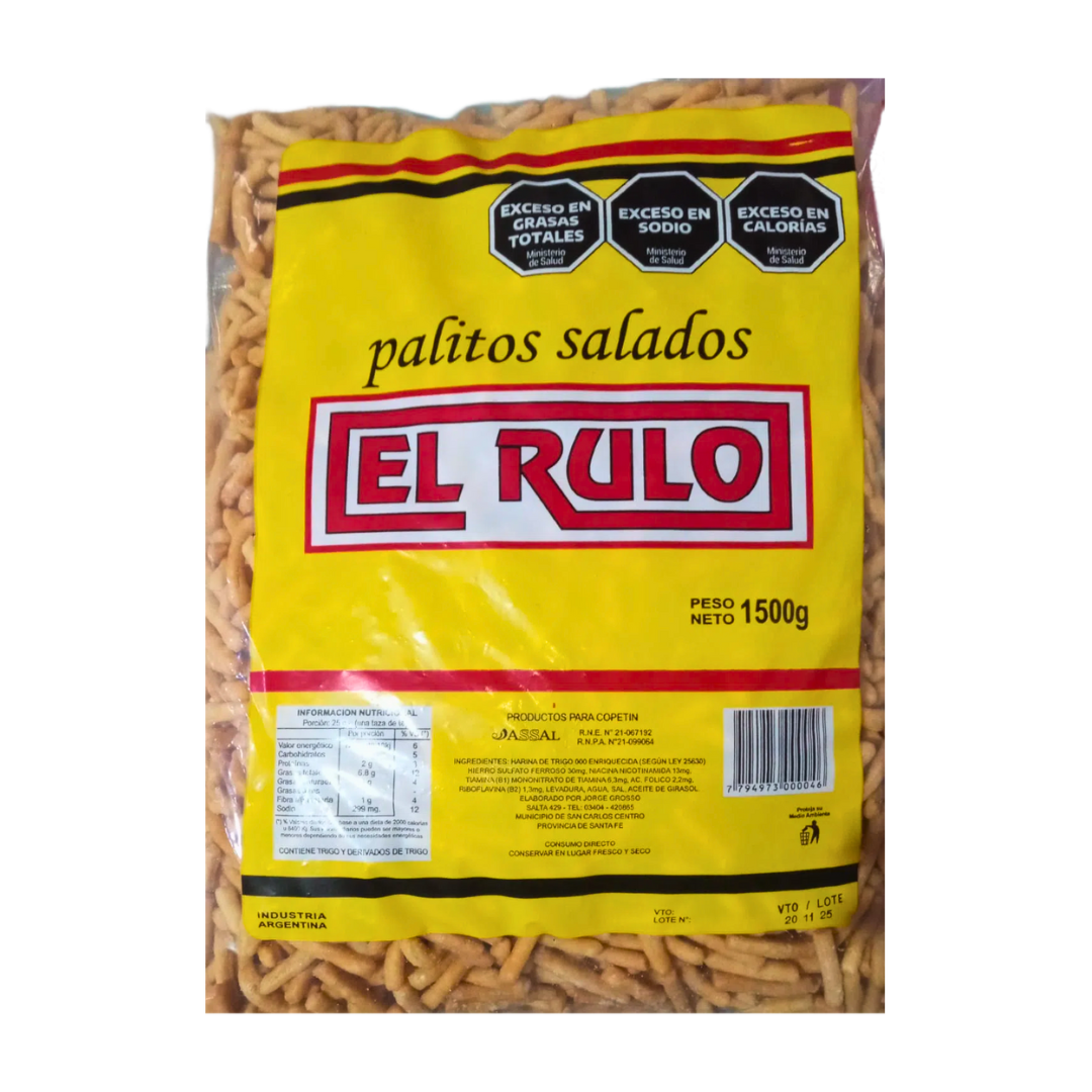 Palitos Salados El Rulo 1500 g