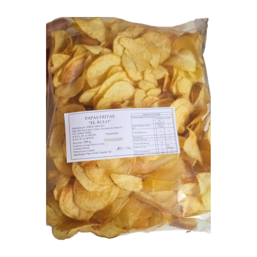 Papas fritas El Rulo 500 g