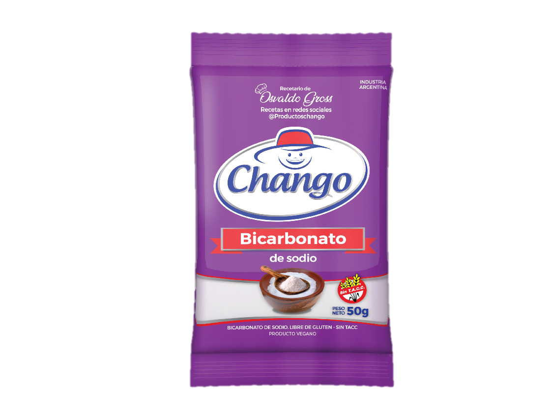 Bicarbonato de sodio CHANGO 50g