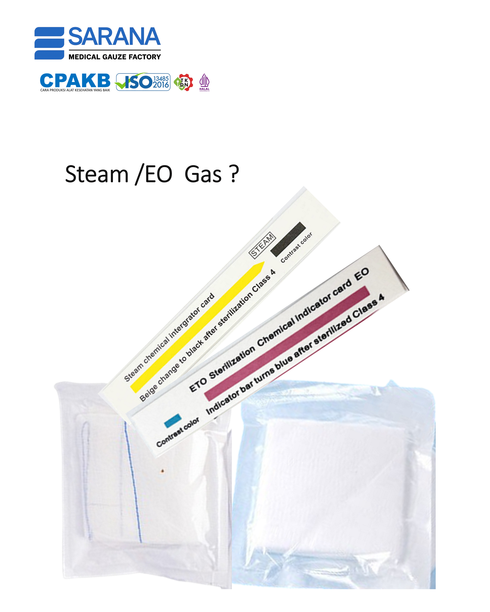 Kasa Lipat Sterile 10 x 10 cm (4"x4")  16 Ply Isi 5