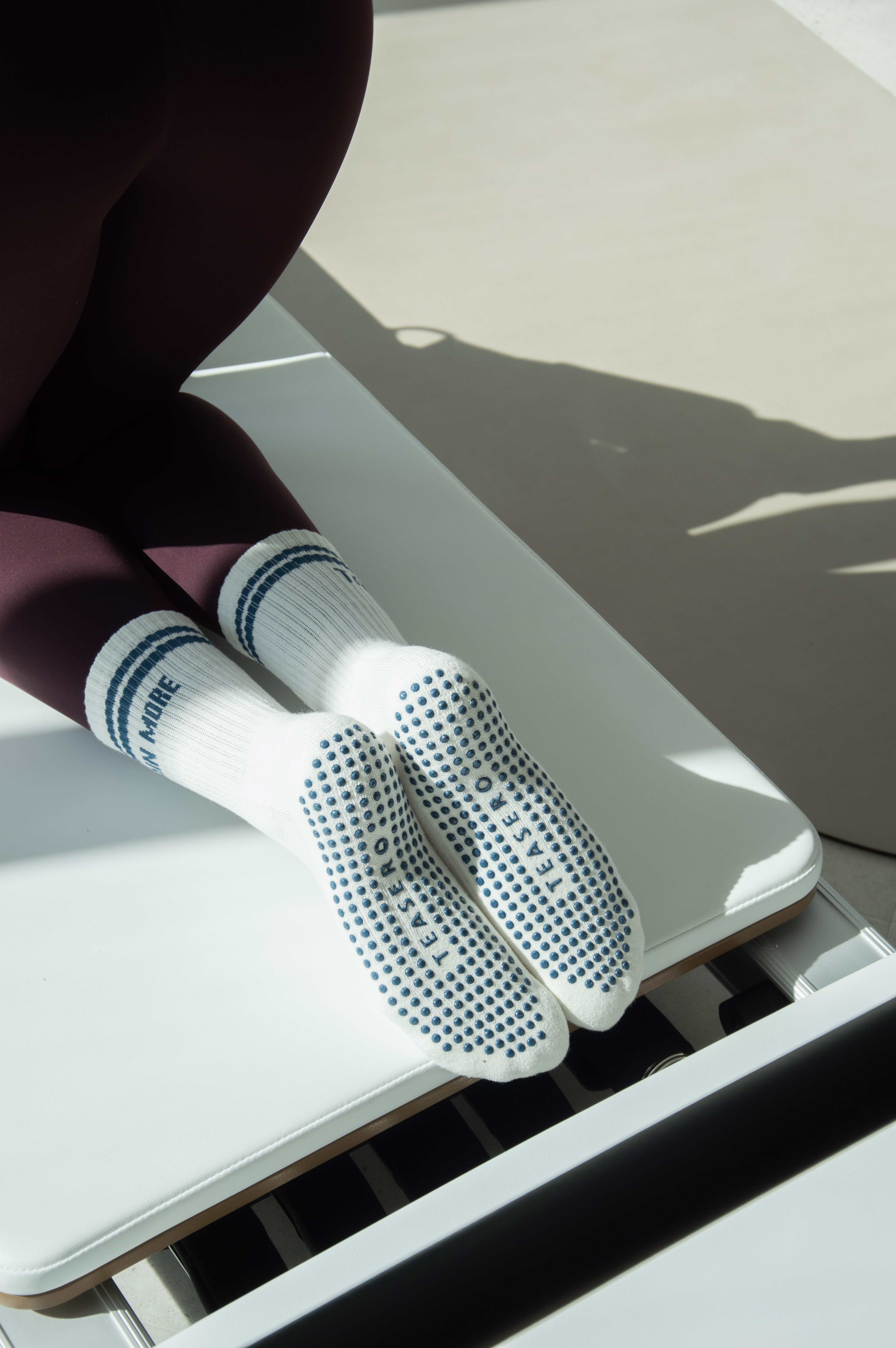 Talk less, train more Grip Socks