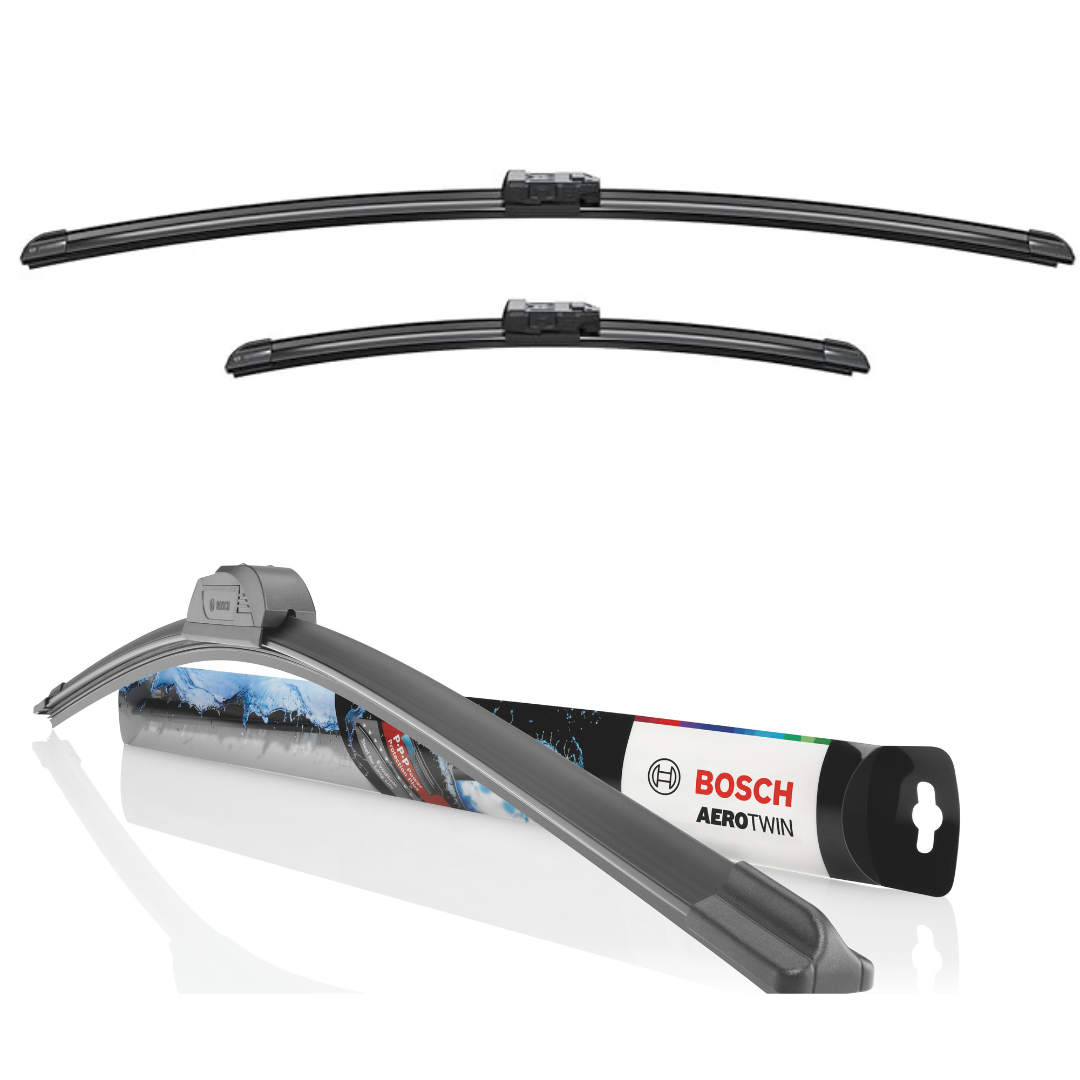 Bosch AeroTwin TOYOTA LAND CRUISER [J150] Front Wiper Blades Set of 2 Replacement Wiper Blades with Preassembled Adapter, 650mm/500mm