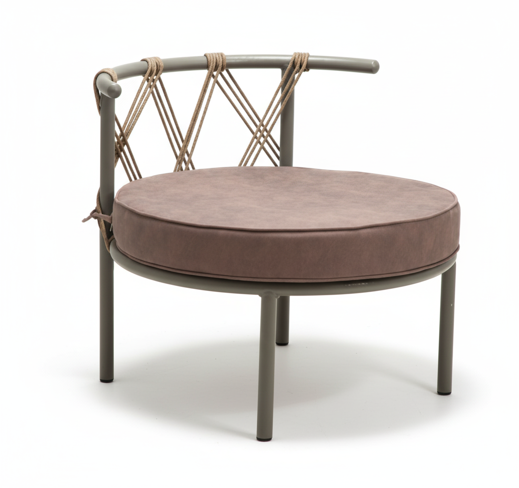 Yuvarlak modern sandalye