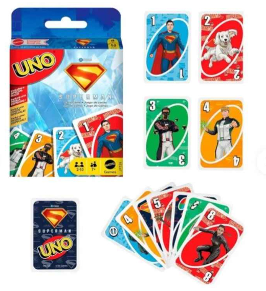 UNO - Superman (DC) juego de mesa MATTEL