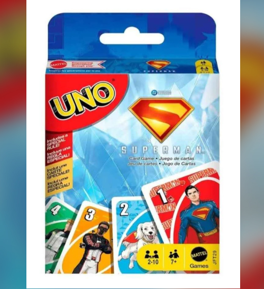 UNO - Superman (DC) juego de mesa MATTEL
