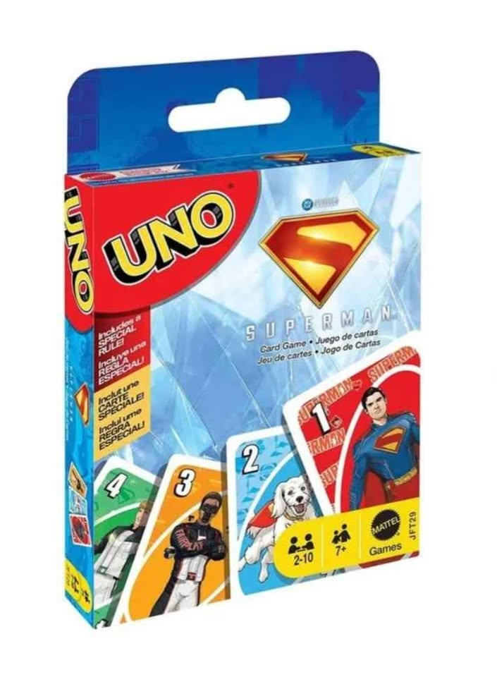 UNO - Superman (DC) juego de mesa MATTEL