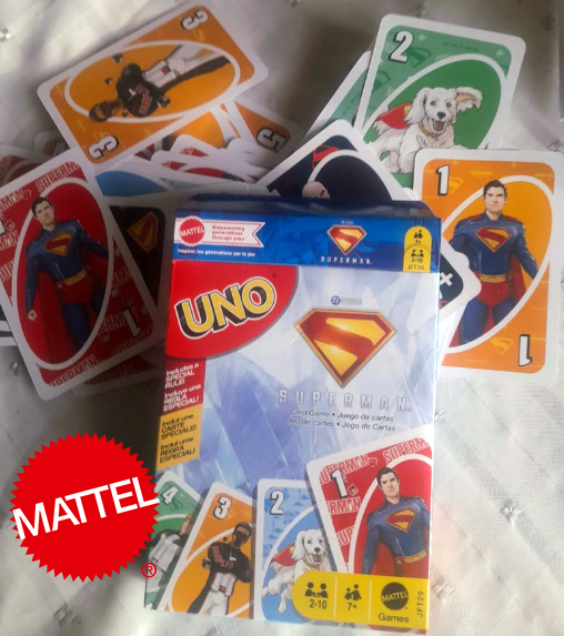 UNO - Superman (DC) juego de mesa MATTEL