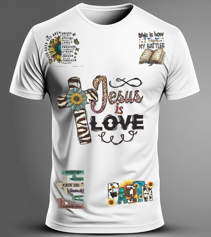Inspirational Christian Graphic T-Shirt