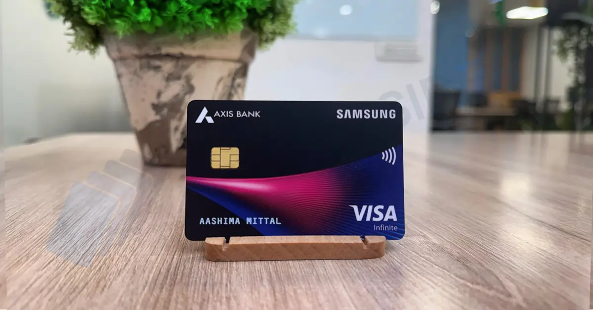 Axis Samsung Infinite Credit Card
