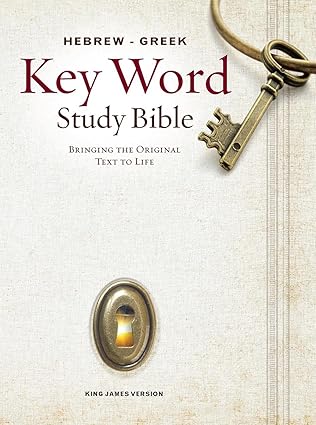 The Hebrew-Greek Key Word Study Bible: KJV Edition, Hardbound (Key Word Study Bibles) Hardcover by Dr. Spiros Zodhiates (Editor), Dr. Warren Patrick Baker D.R.E. (Series Editor) 4.8 out of 5 stars   (1,586) 