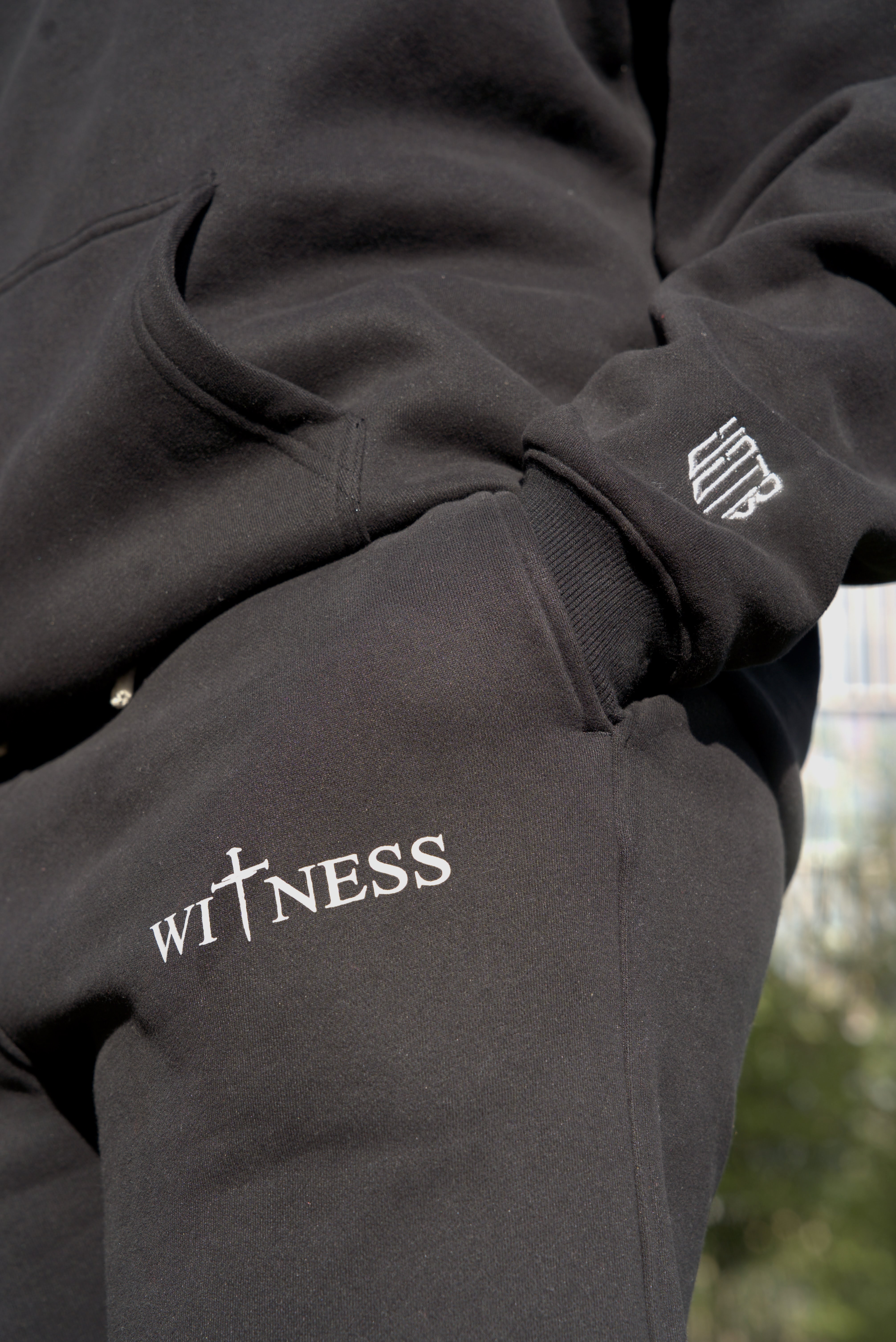 Black Hoodie Set