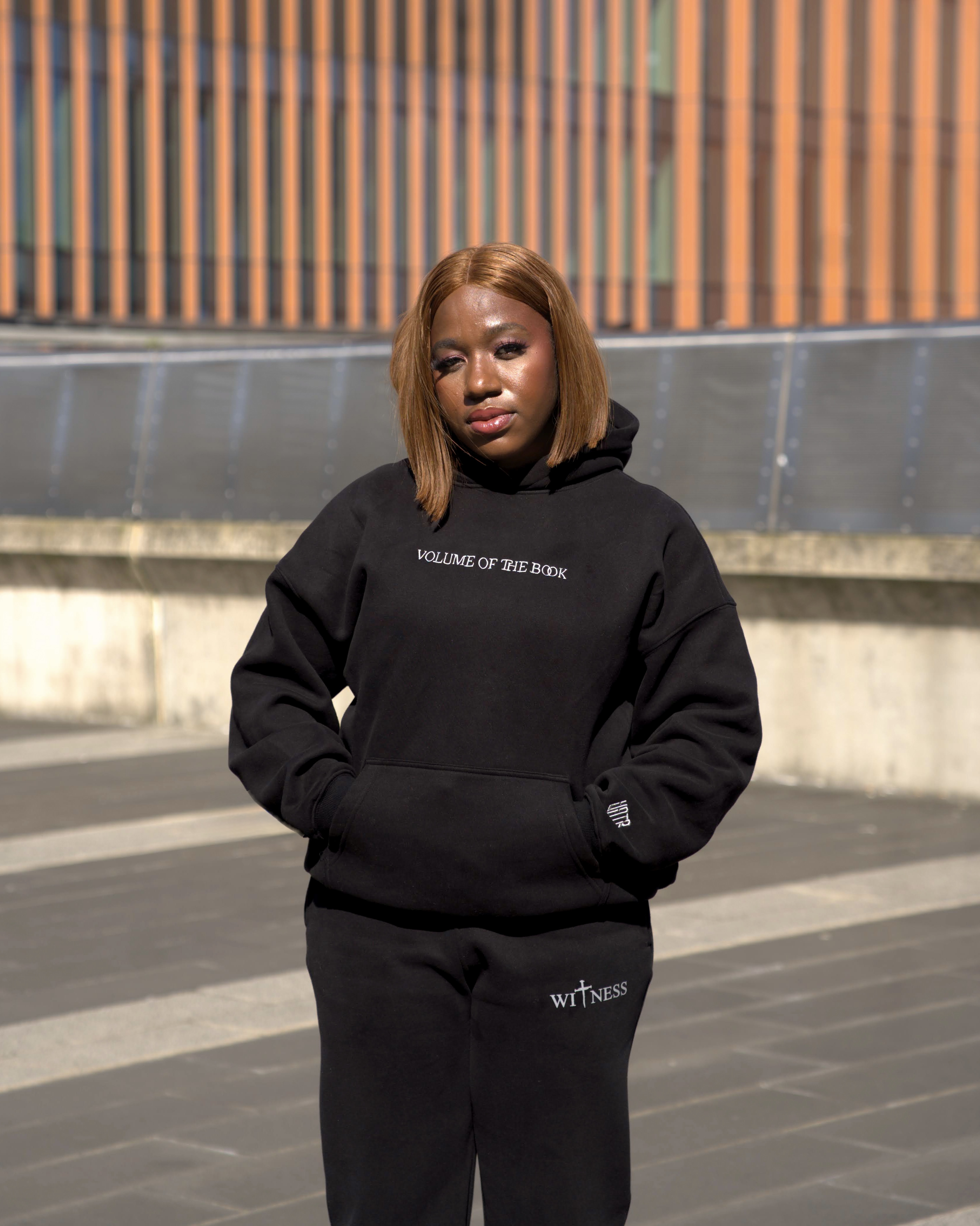 Black Hoodie Set