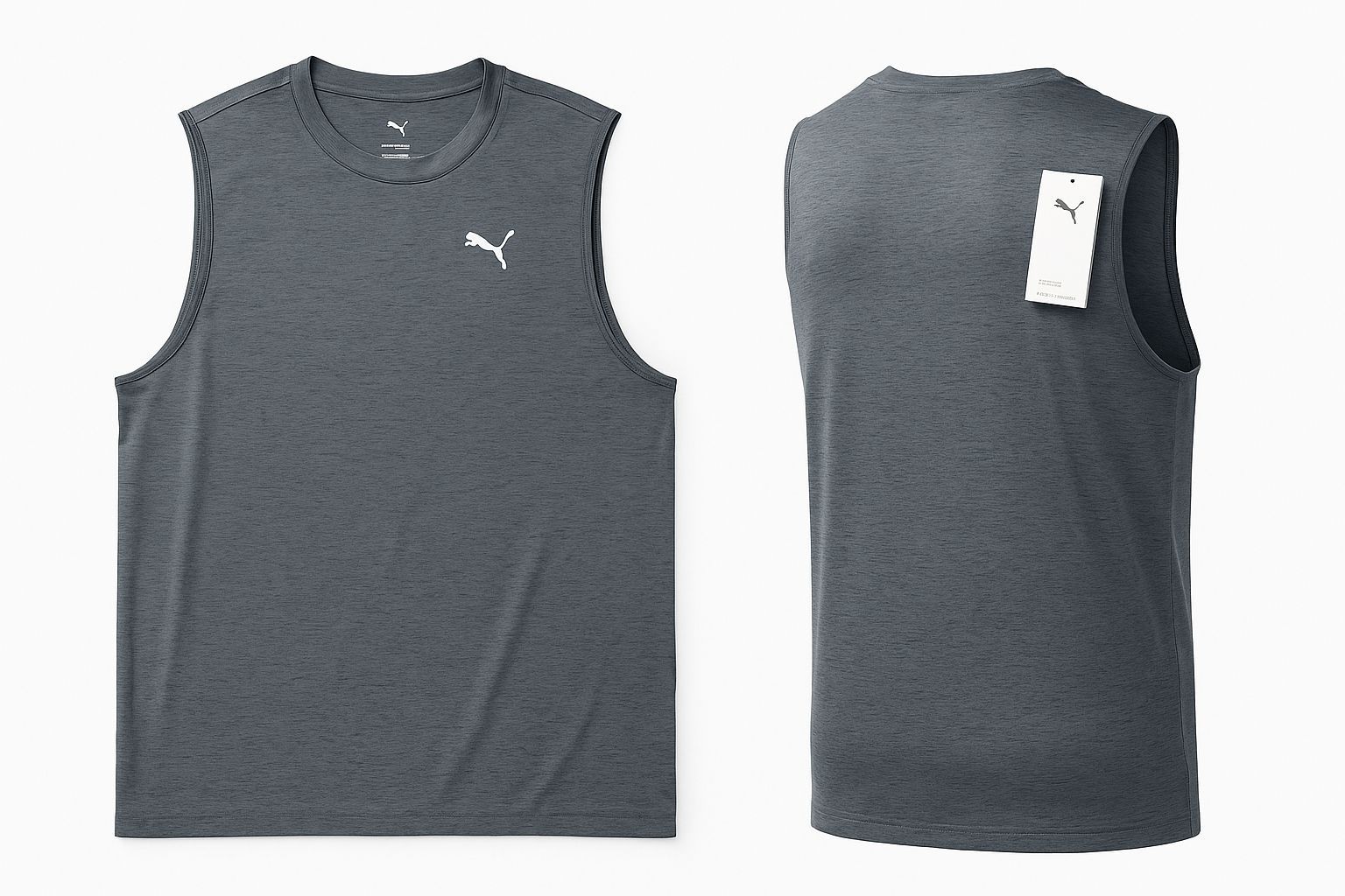 Camiseta sin mangas Puma gris