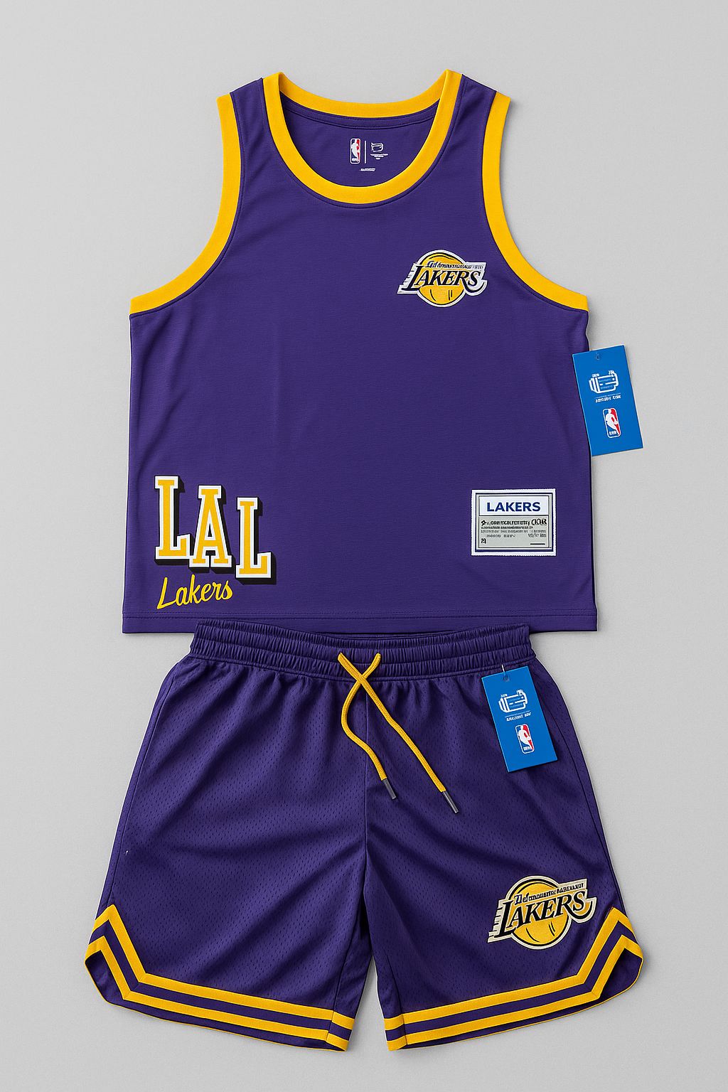 Conjunto de camiseta y pantalón de Los Angeles Lakers