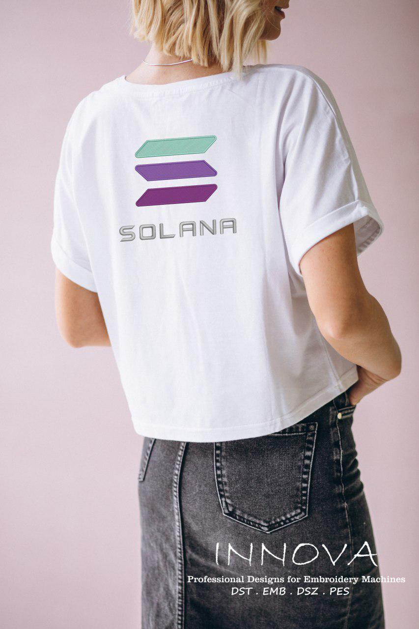 Solana Embroidery Design