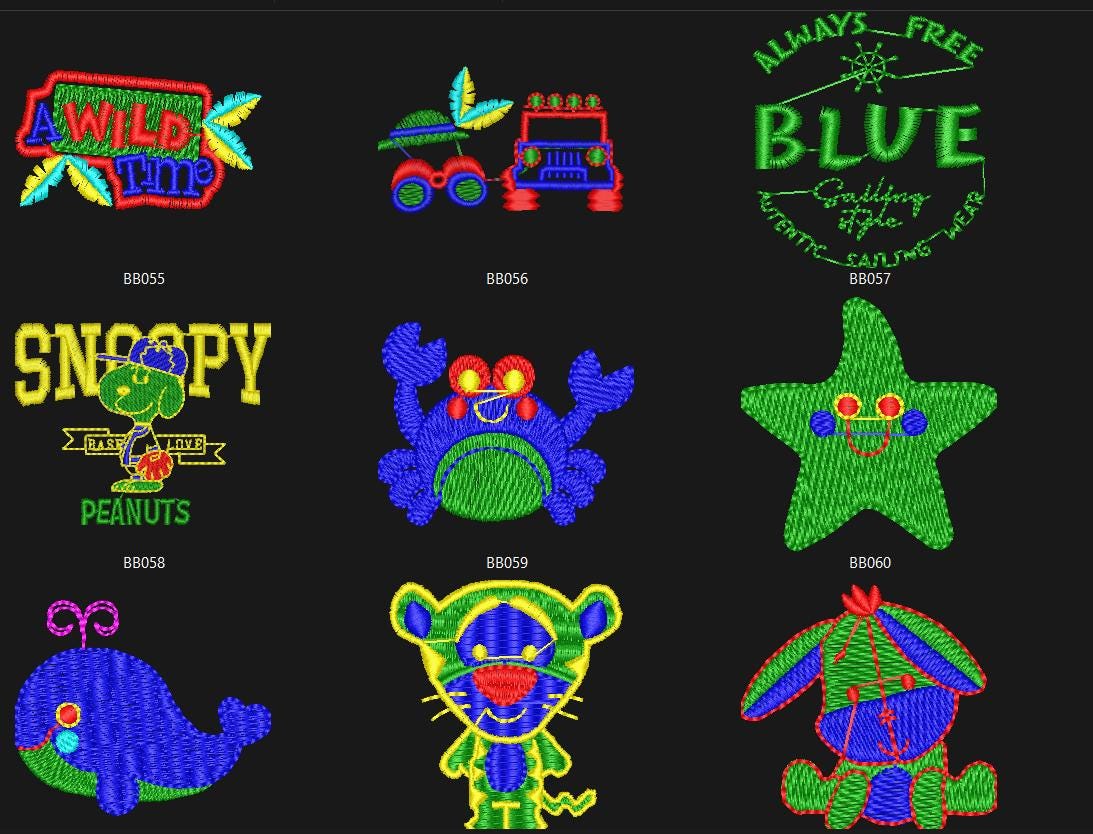 100 Embroidery Designs Collection