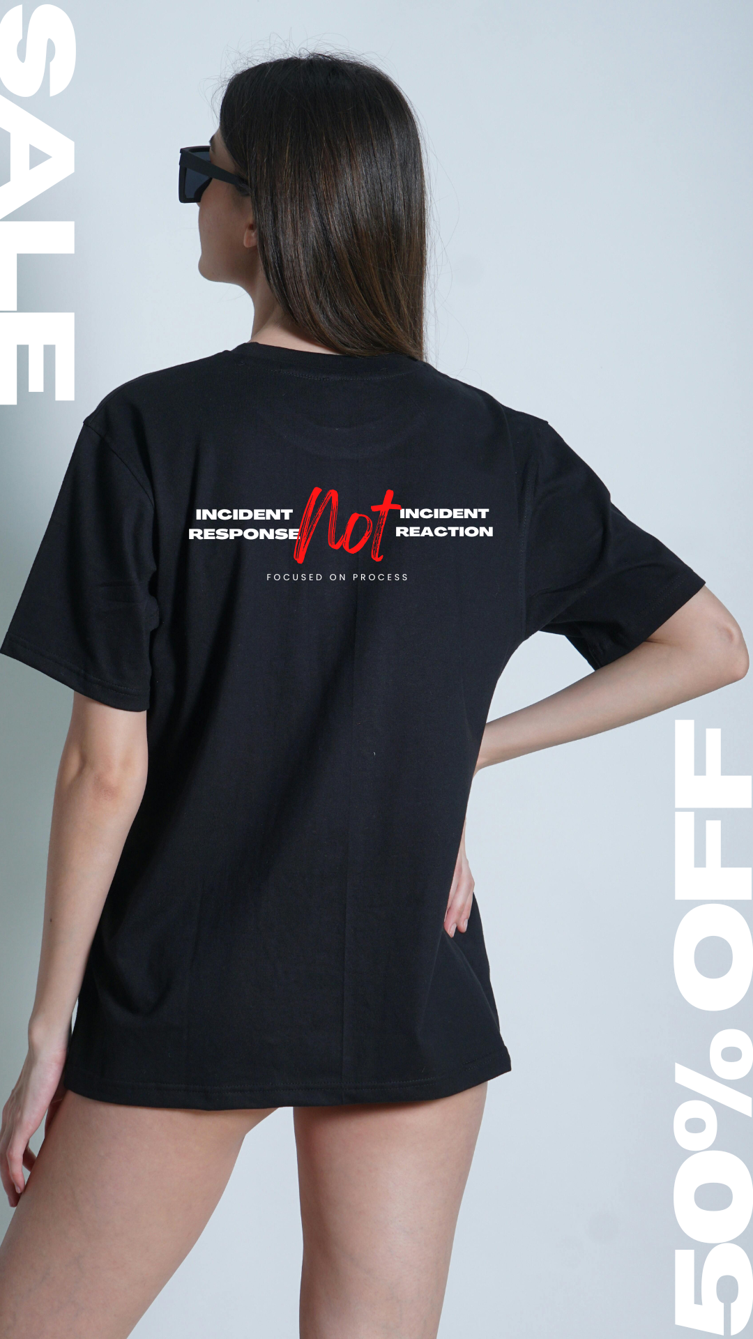 Camiseta 'Incident Response, Not Incident Reaction'