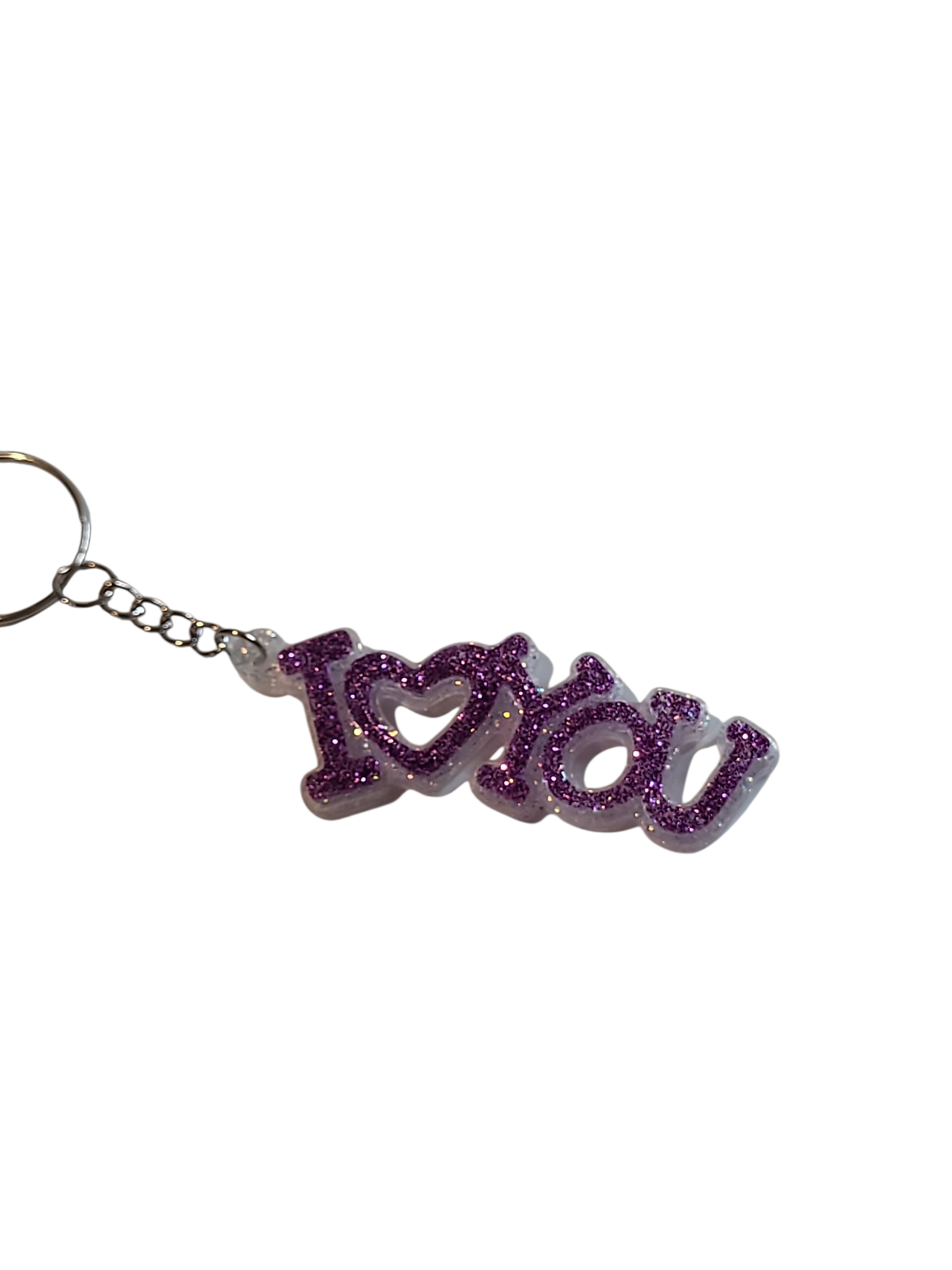 I Love You Keychain