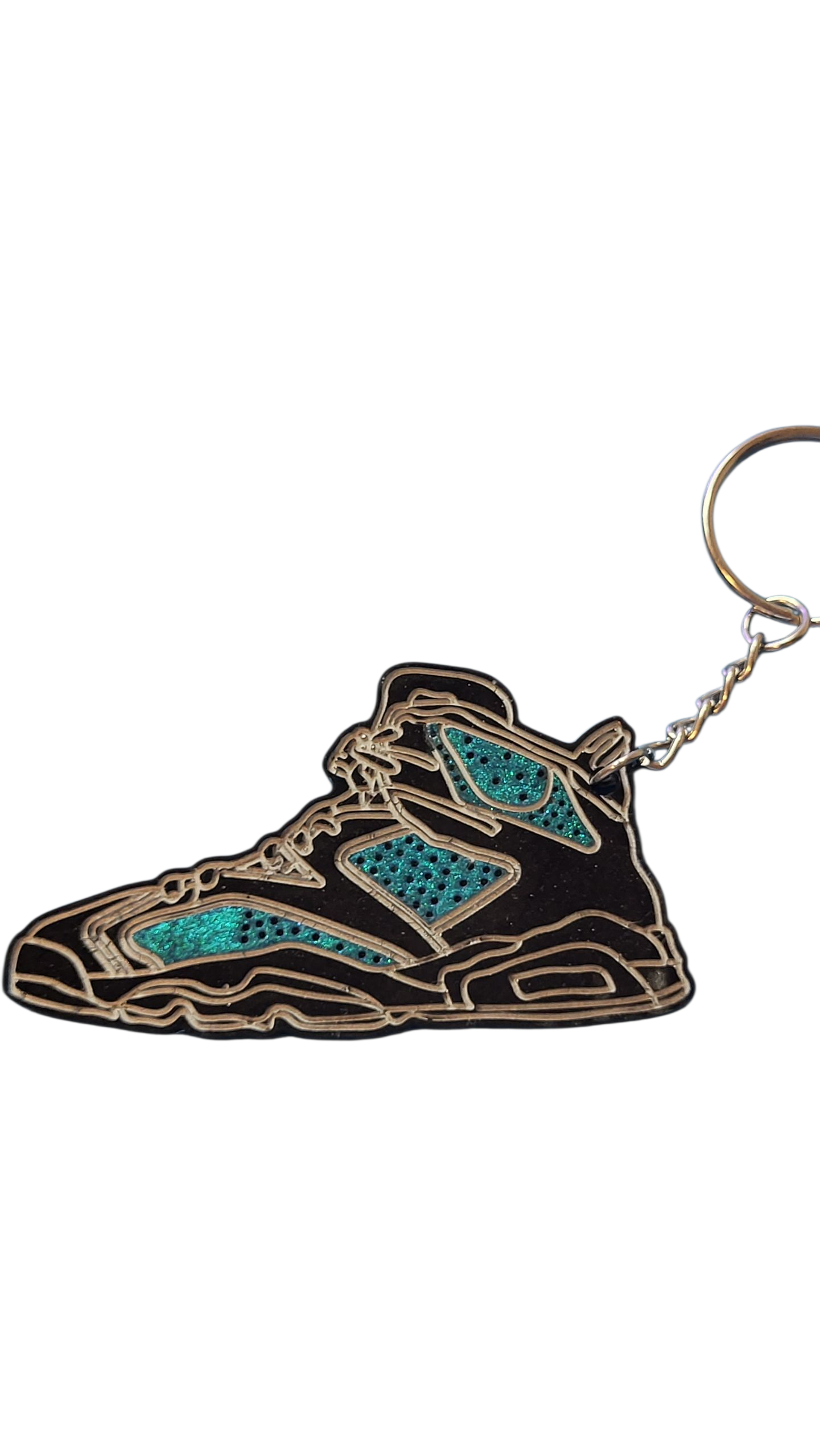 Shoe keychain