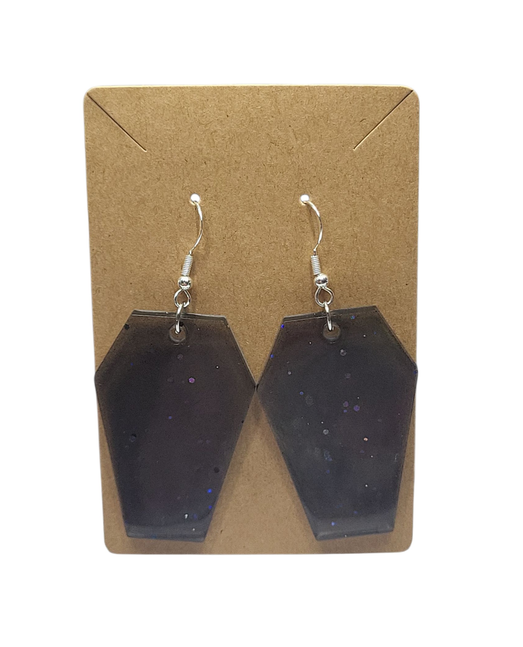 Coffin earrings