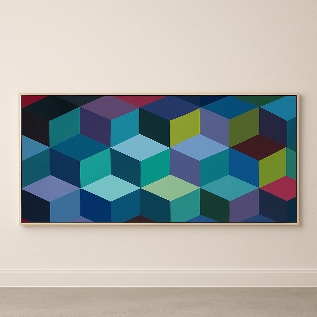 Blue Vertical Insomnia