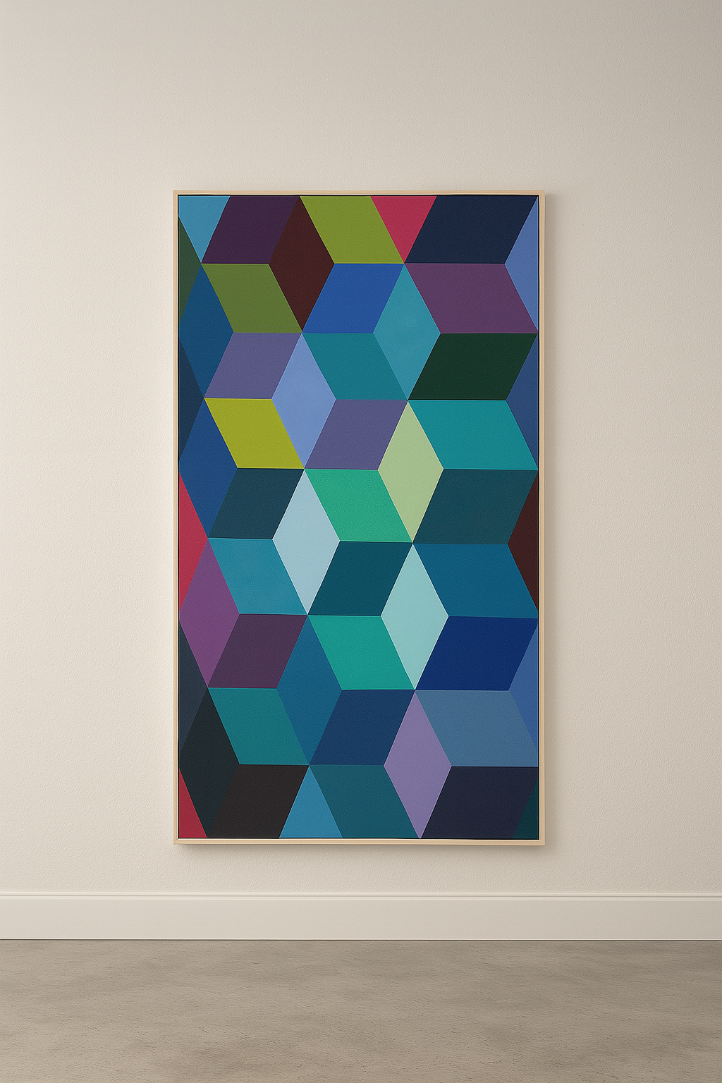 Blue Vertical Insomnia