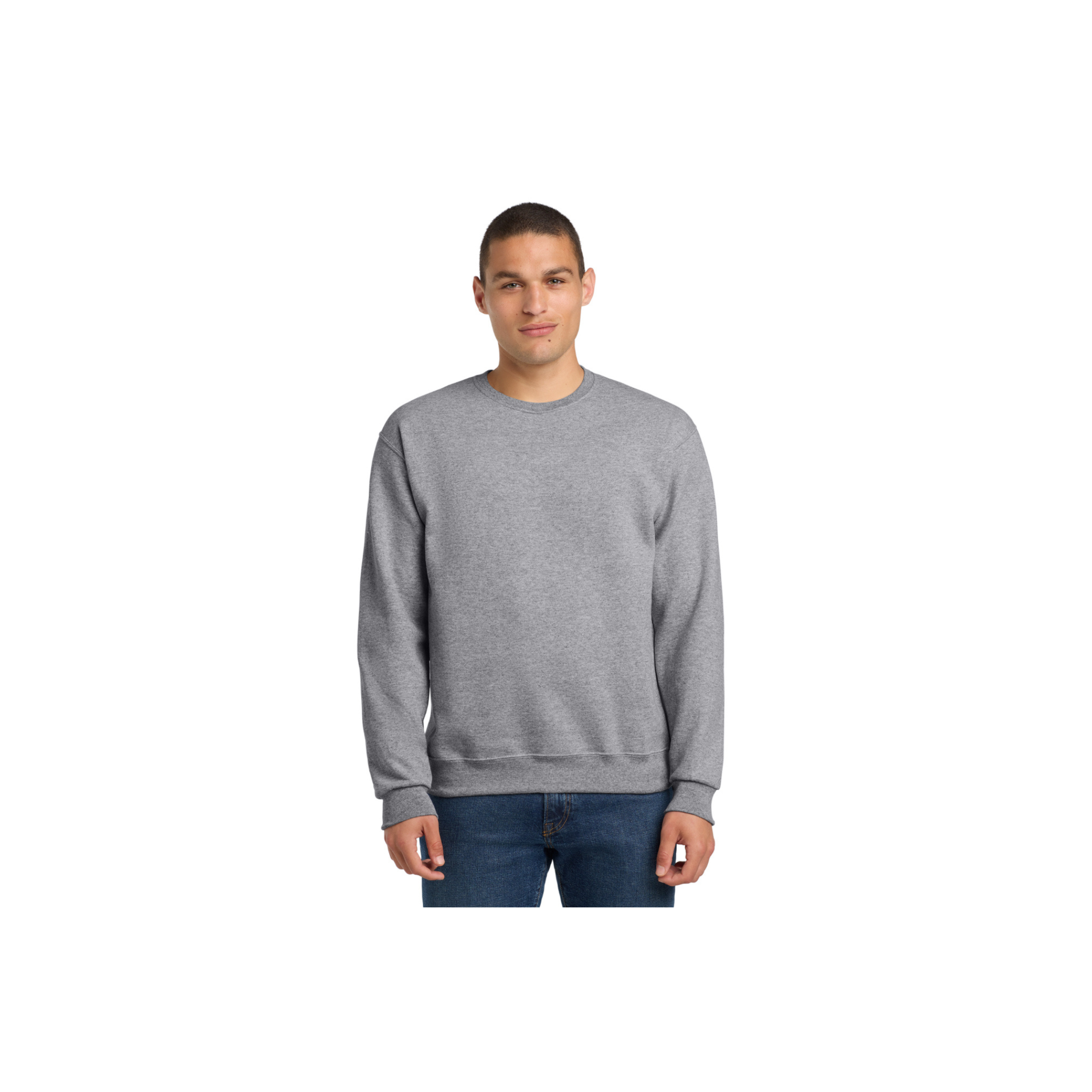Jerzees 562M Crewneck Nublend Sweatshirt Colors 1 of 3